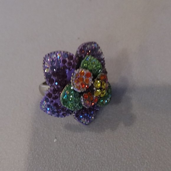 KIRKS FOLLY "Garden Of Eden" Ring. Size 6. - Picture 7 of 16